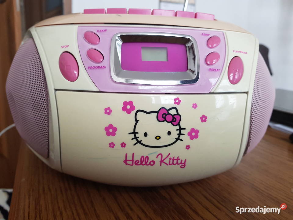 Hello Kitty compakt radio magnetofon 3w1 Warszawa sprzedam