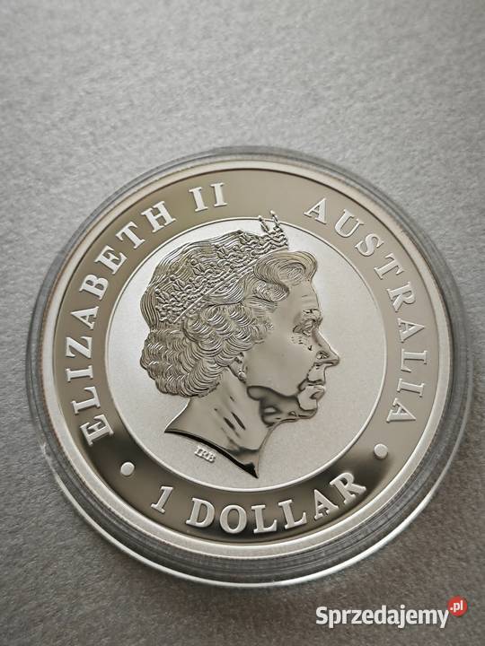 Moneta srebrna 1 dollar Numizmatyka mazowieckie Mińsk Mazowiecki