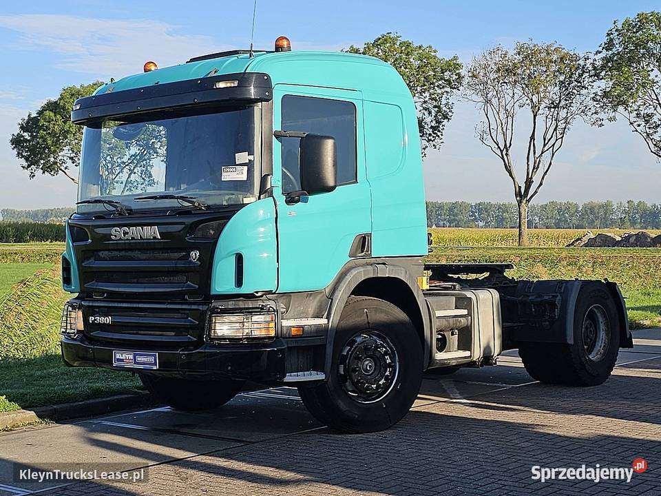Scania P380 MANUAL HYDRAULICS ciągnik siodłowy Samochody ciężarowe