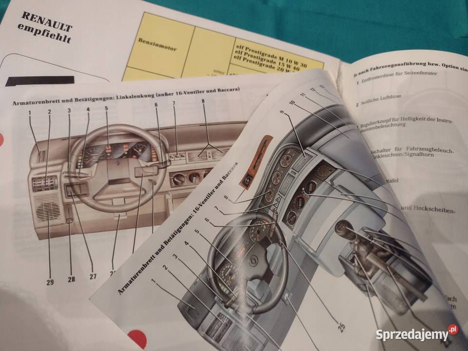 RENAULT CLIO 1 Instrukcja Obsługi książka serwis Poradniki, albumy i reportaże łódzkie Łódź