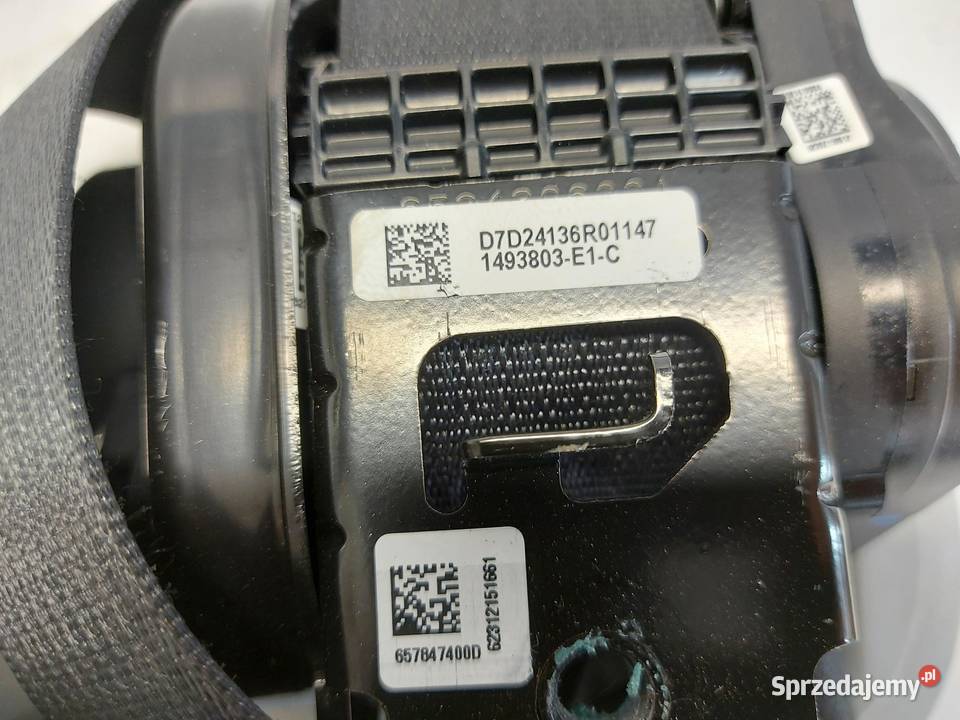 TESLA MODEL Y 2024r PAS BEZPIECZEŃSTWA PRAWY