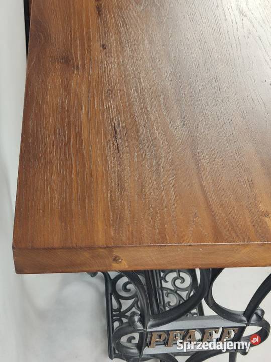 Blat dębowy lakierowany do stolika z maszyny do Radomsko