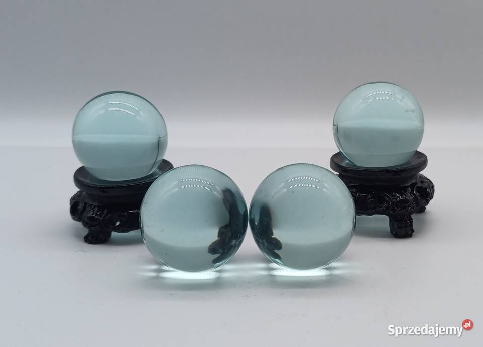 Kolekcjonerska kula obsydian niebieski 30mm