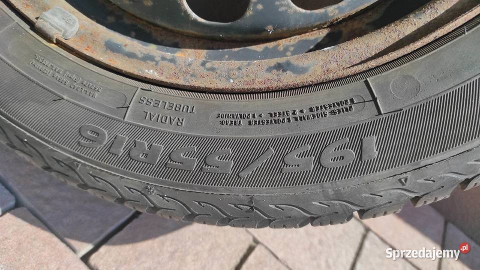 Koła felgi stalowe z oponami zimowymi 5x100 Kraczkowa