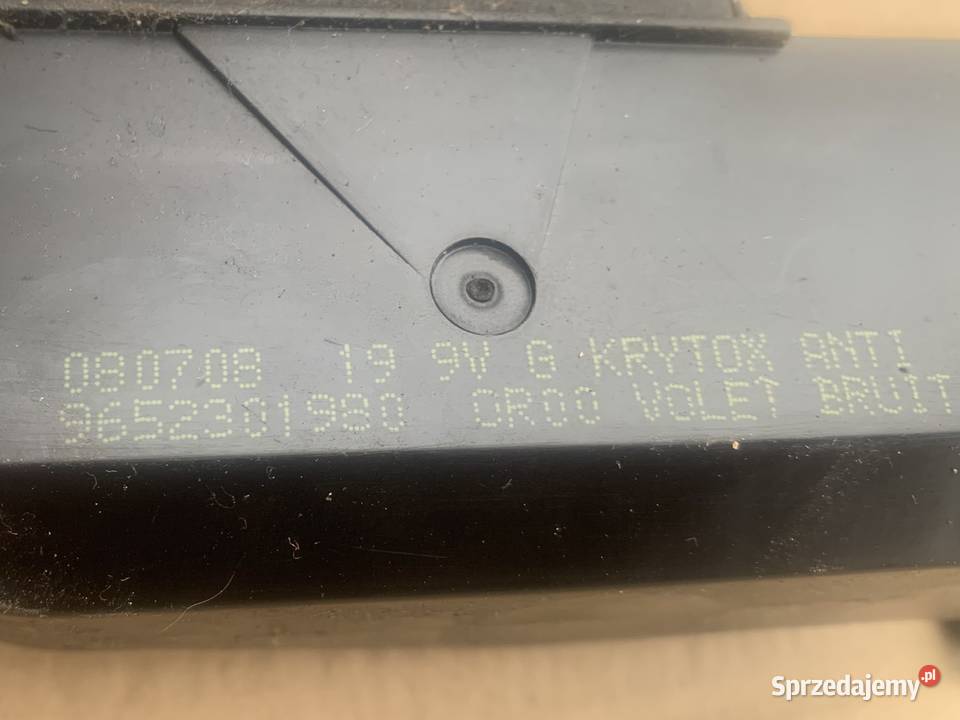 9652301980 Zamek tylnej klapy Citroen c4 I 1 c3 Zamki, wkładki i kluczyki Szczecin