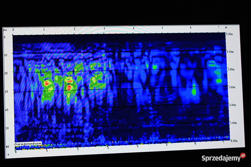 Wykrywacz metali pustek georadar Busko-Zdrój