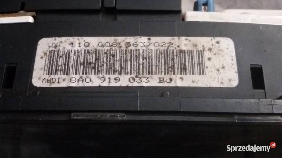 LICZNIK AUDI 80B4 19TDI warmińsko-mazurskie