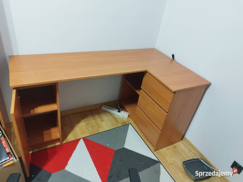 Biurko narożne krzesło Gliwice