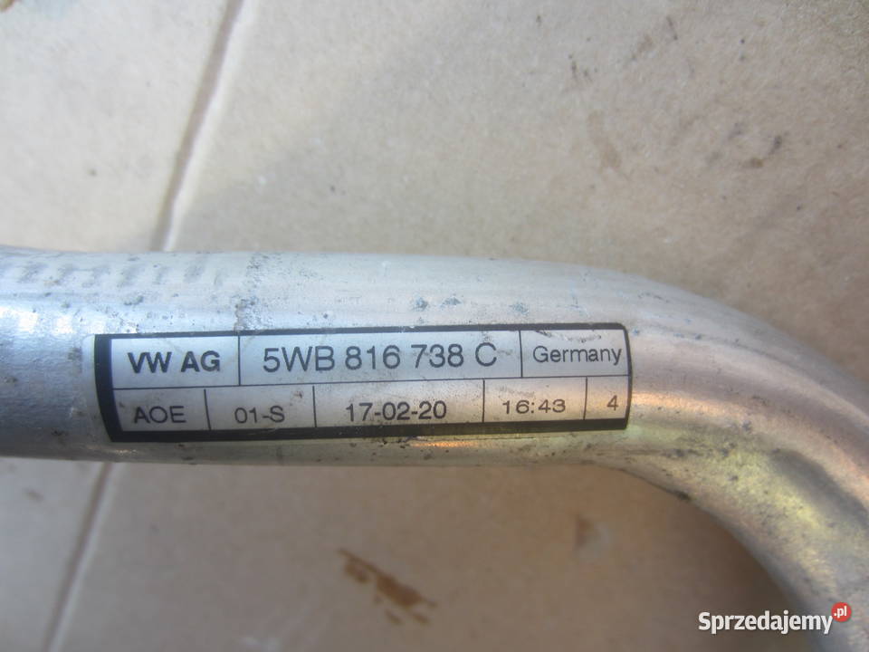 Przewód Wąż Klimatyzacji 5WB816738C Vw troc