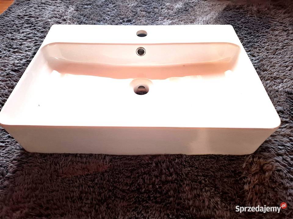 Mexen Benita umywalka nablatowa 60 x 41 biała Łazienka mazowieckie Ożarów Mazowiecki