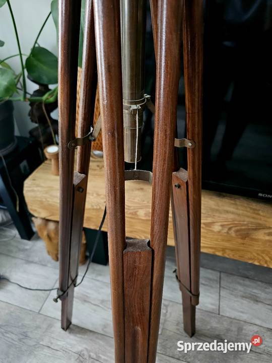 Almi Decor lampa industrialna drewno Gdynia