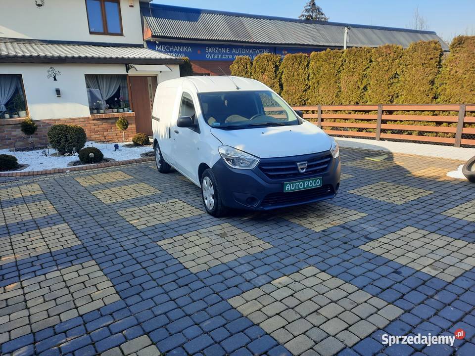 DACIA DOKKER 16 GAZ 2017 r nieuszkodzony Osielsko