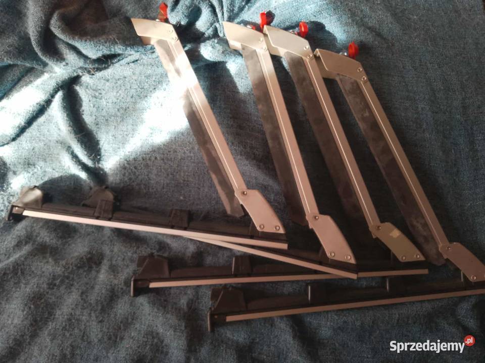 Bagażnik narciarski na dach 4 sztuki 1 kluczyk osobowe Legnica