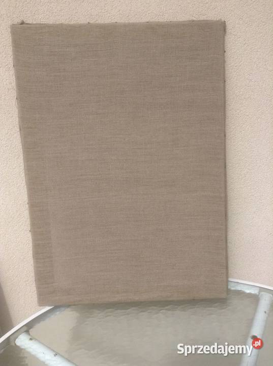 Blejtram z drewnianą ramą 70x50 i naciągniętą Opole