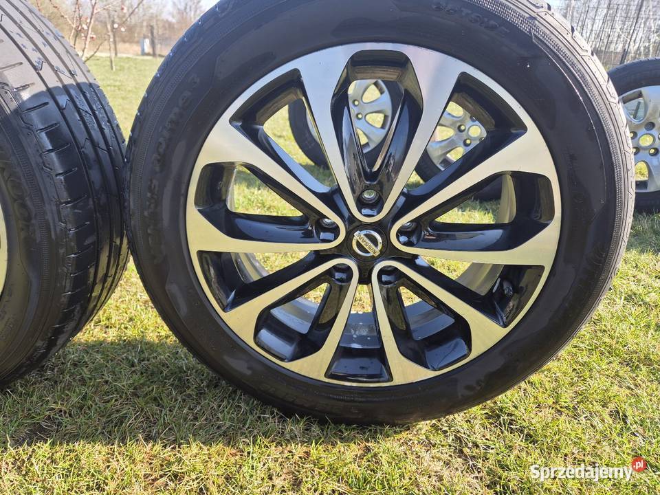 Nissan qashqai 18 5x1143 koła letnie Dąbrowa Zielona sprzedam