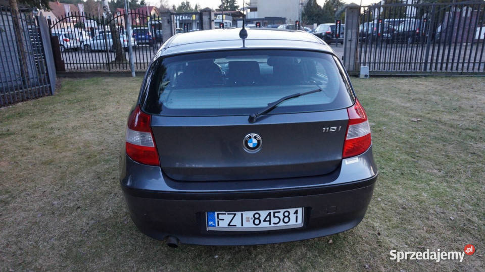 BMW 116 z gazem Gwarancja E87 20042013 Zarejestrowany w Polsce Zielona Góra