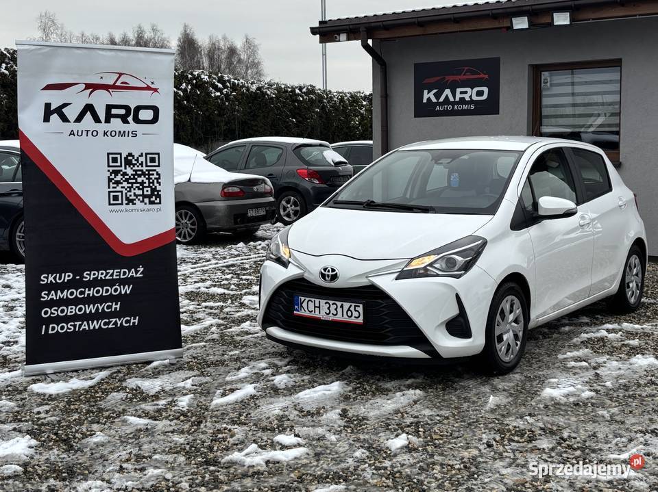 Toyota Yaris GWARANCJA Rok produkcji 2018 Paniówki