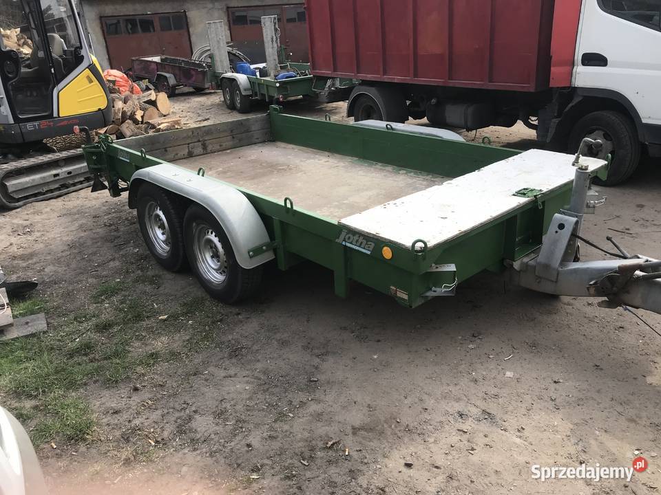 Przyczepa pod Mini Koparkę JOTHA DMC 3000 łódzkie Pabianice