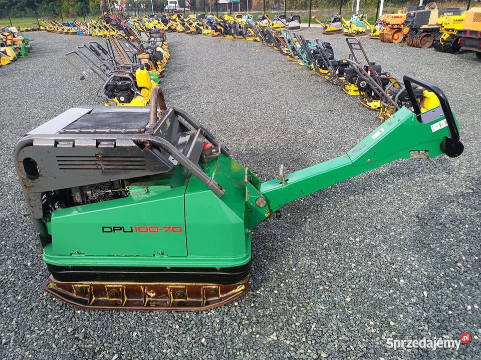 ZAGĘSZCZARKA PŁYTA WACKER NEUSON DPU 10070 LES Trzebnica