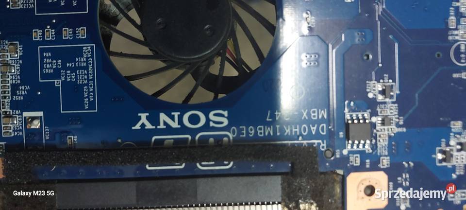 Płyta główna Sony vaio DAOHK1MB6E0 MBX247 mazowieckie Warszawa