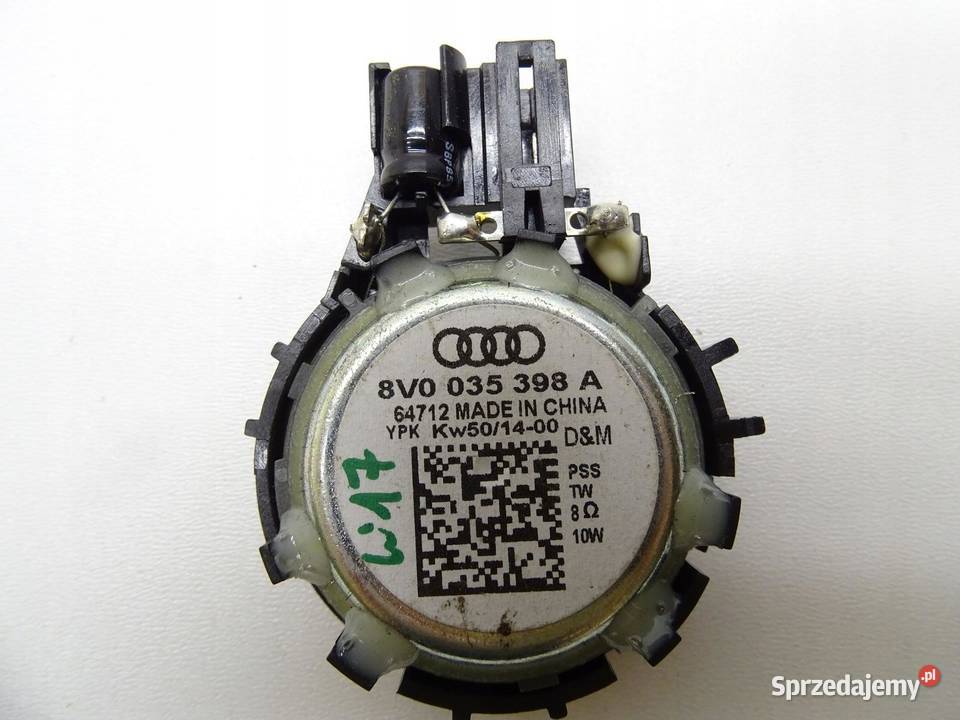GŁOŚNIK WYSOKOTONOWY AUDI A3 8V 8V0035398A