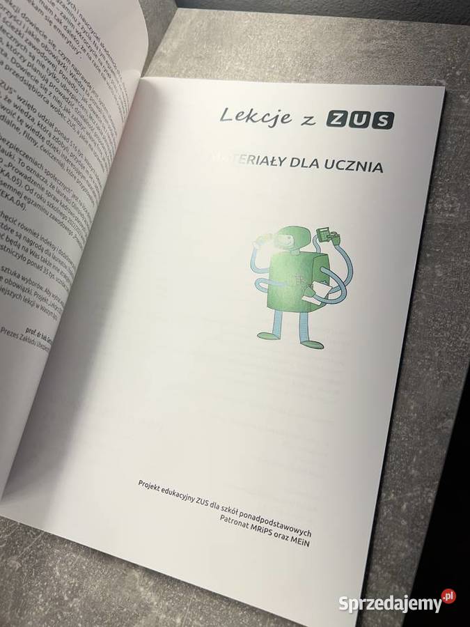 Lekcje z ZUS materiały ucznia Dla Dziecka Jasło
