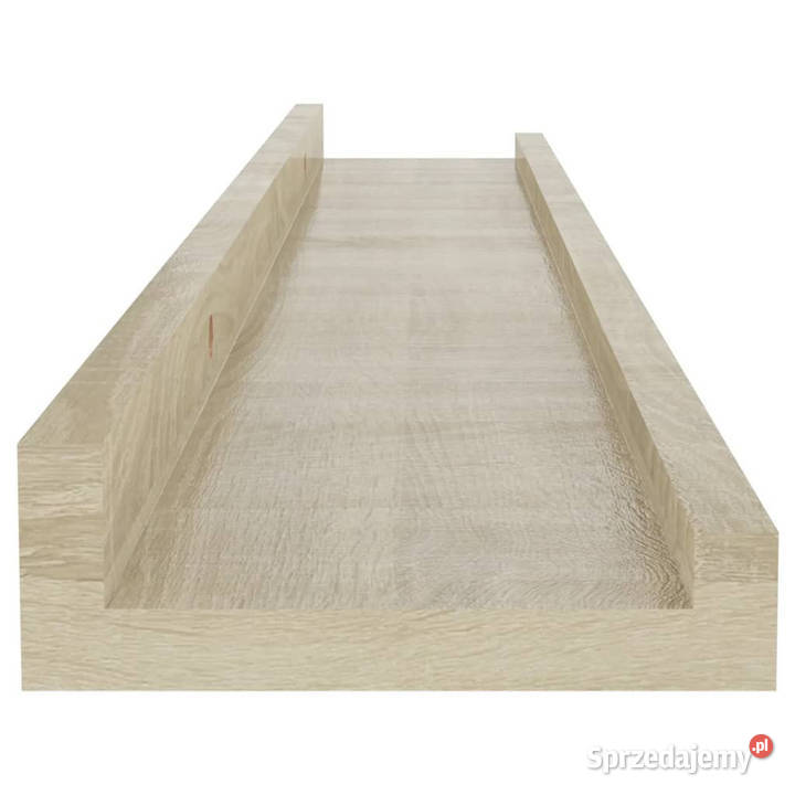 Półki ścienne 2 dąb sonoma 60x9x3 WM326680 Warszawa