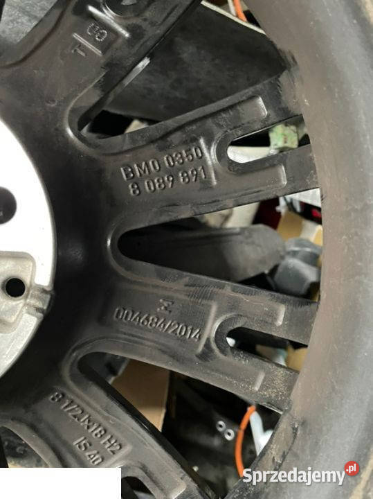 BMW g20 felga koło r18 nowe opona brigdestone Kozubszczyzna