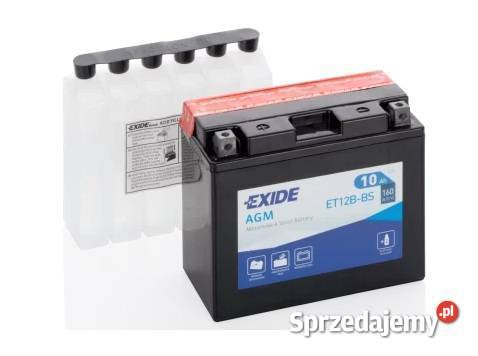Akumulator motocyklowy EXIDE ET12BBS YT12BBS 12V Zakopane