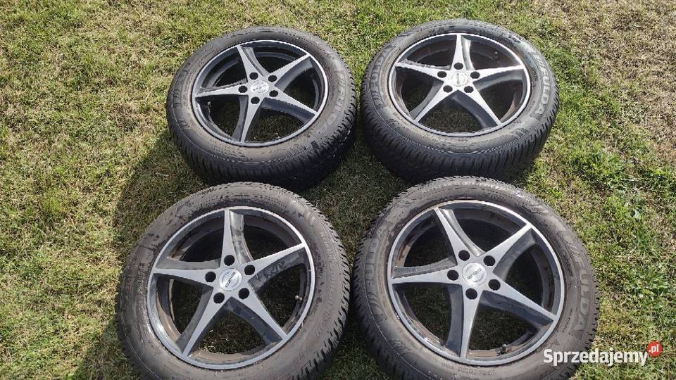 Koła opony zimowe 20555R16 z 2024r na alufelgach Częstochowa
