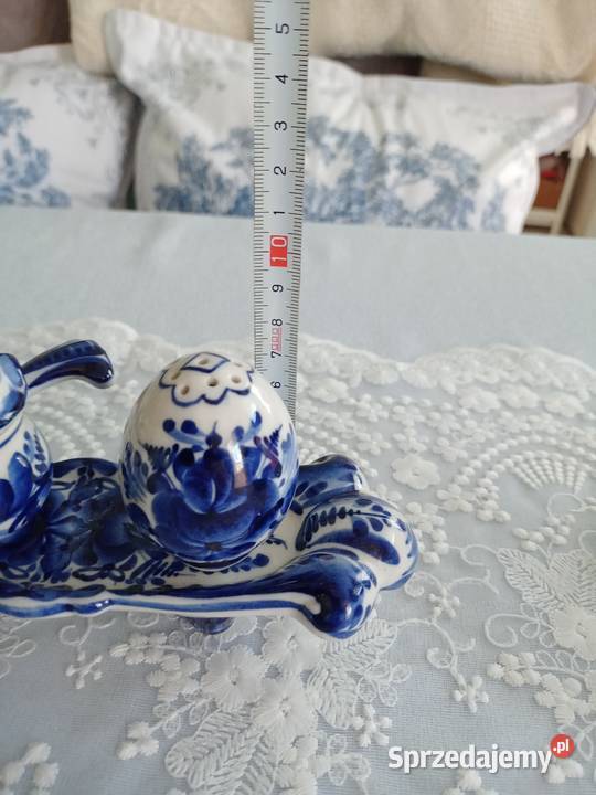 Zestaw porcelana GZHEL wielkopolskie Poznań