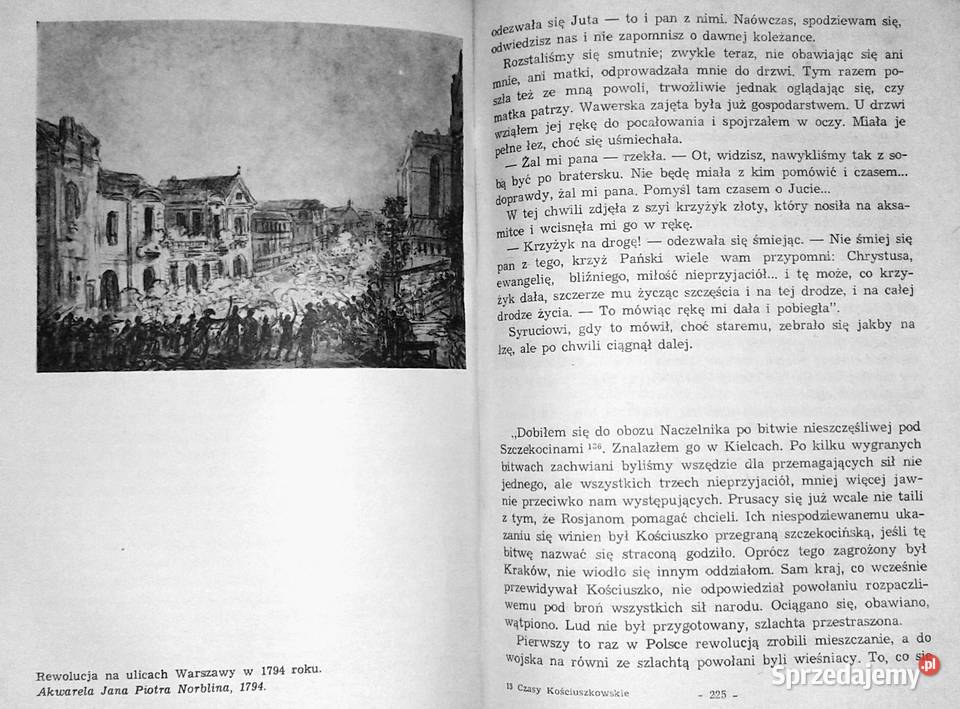 Czasy kościuszkowskie Józef Ignacy Kraszewski twarda Chełm