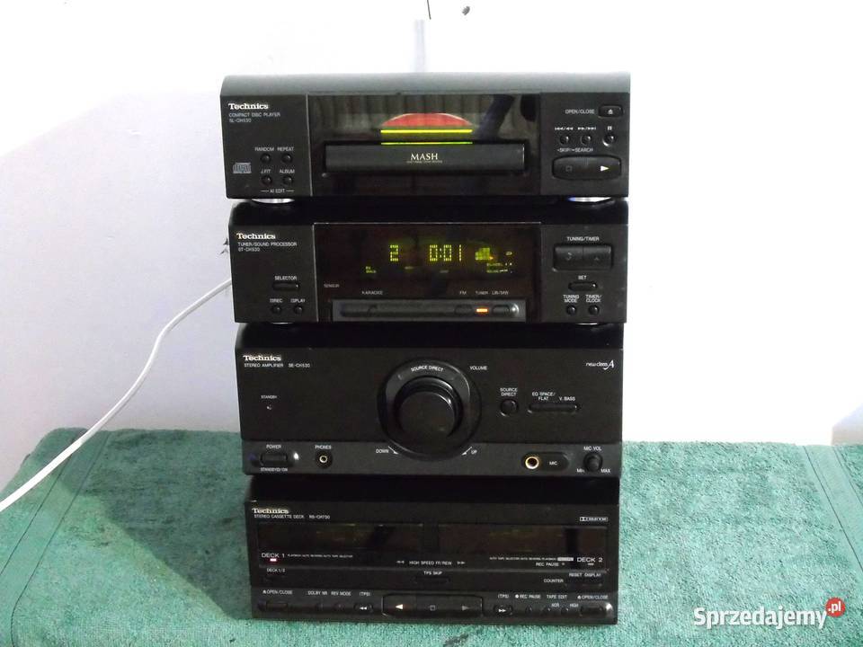 Wieża Technics SE CH50 sprawna ładna i mocna Jasło