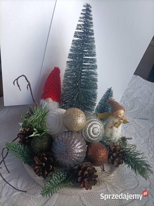 Stroik świąteczny ręcznie wykonany Aleksandrów Łódzki sprzedam