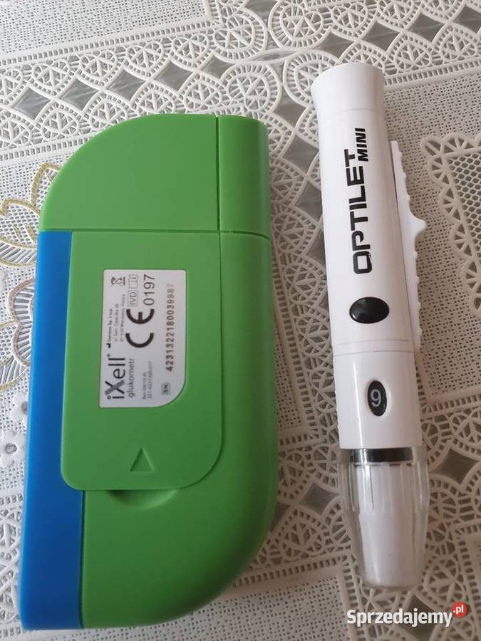 Glukometr ixell nakłuwacz etui Poznań