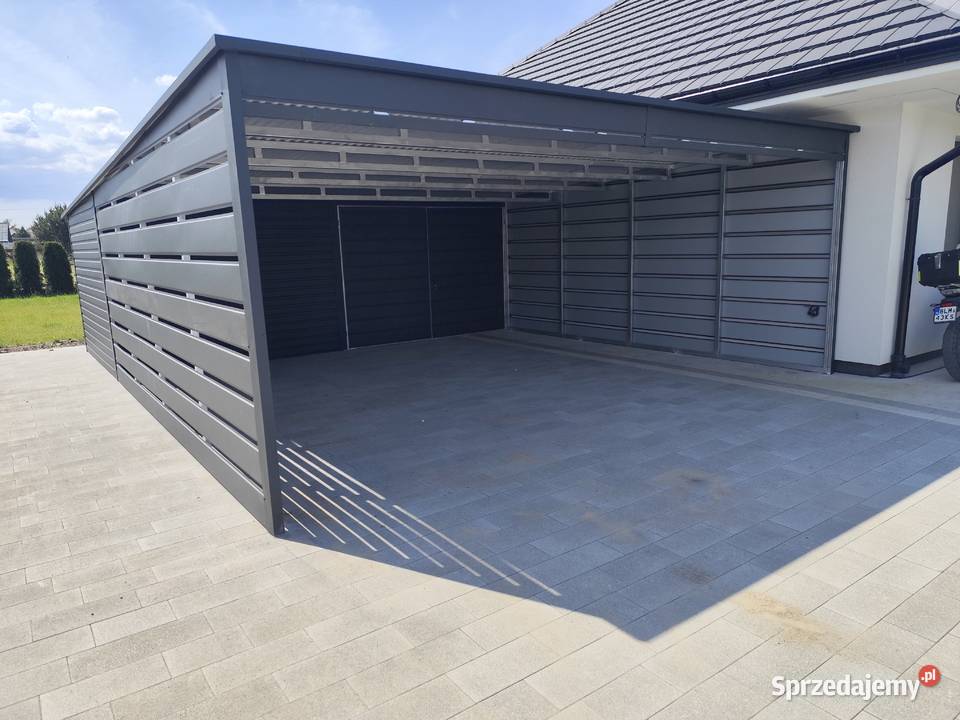 A77Garaż BlaszanyCARPORT ALTANA PROFILWiata 30m2 Puck