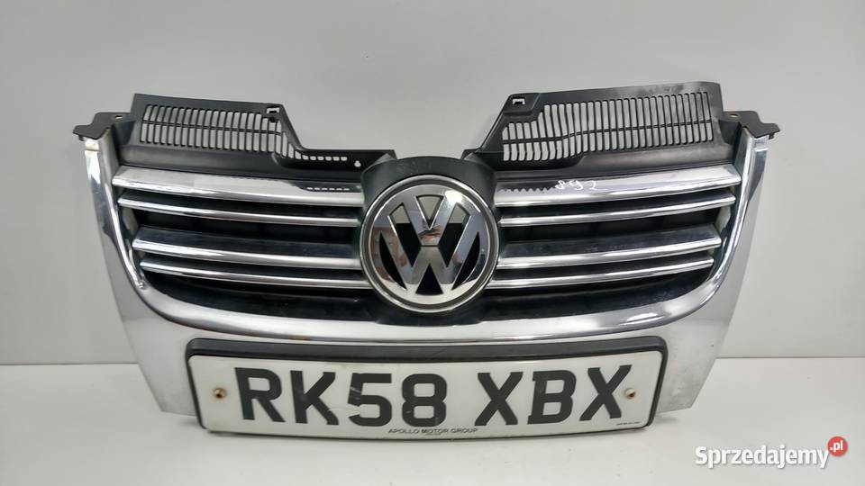 VW GOLF V KOMBI JETTA GRILL ATRAPA CHROM Zbierkowo sprzedam