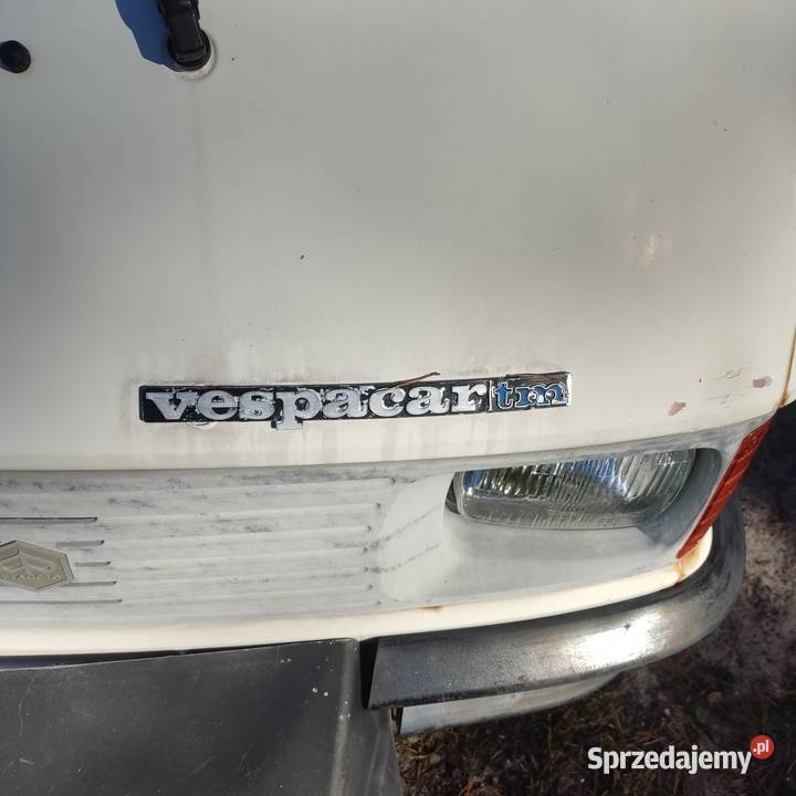 Piaggio Vespa ape tm 701 Vespa car Józefów