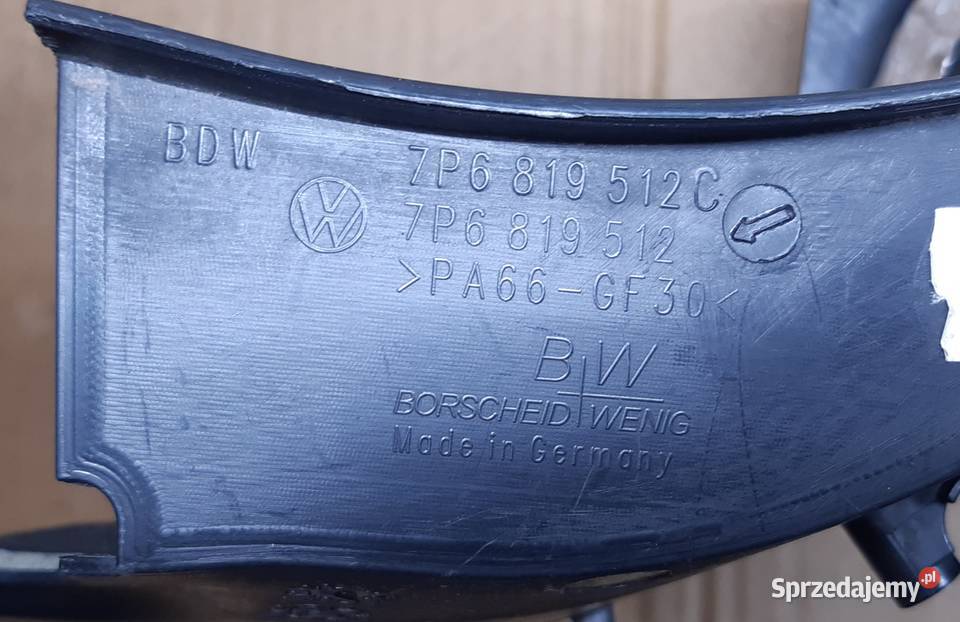 RYNNA PODSZYBIA PRAWA VW TOUAREG II 7P Mielęcin