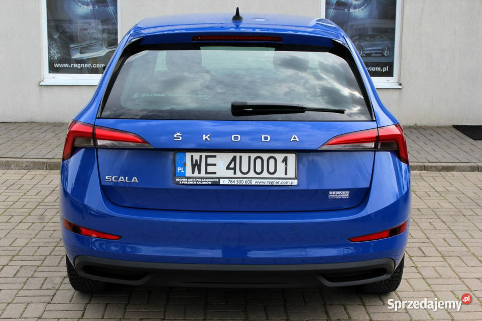 koda Scala FV23 SalonPL 10TSI 110 Ambition LED aluminiowe felgi Sokołów