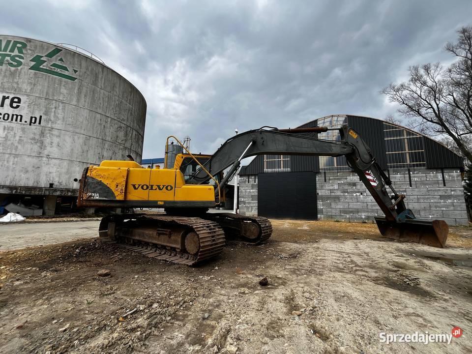 Koparka gąsienicowa Volvo EC210CL 23 TONY CAT małopolskie