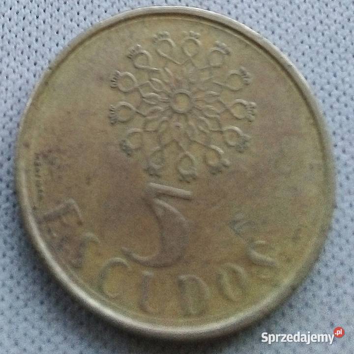 PORTUGALIA5 ESCUDOS1988 r