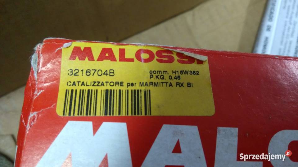Nowy katalizator MALOSSI wydech RX BI Maxi Vild Bielsk Podlaski