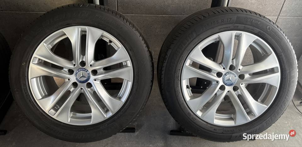 17 Mercedes w212 OEM oryginał koła felgi komplet Lubasz