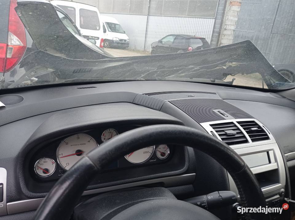 Peugeot 407 20 HDi 100 kw 2007 r dawca części wielkopolskie Szklarka Myślniewska