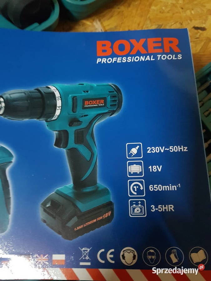 WKRĘTARKA BOXER BX173 WALIZKA 18v 36 v dwie Głogowa sprzedam