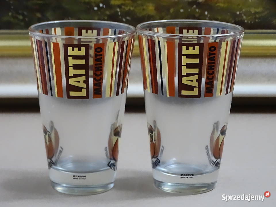 Włoskie szklanki do Latte Macchiato Cerve 300 ml lubelskie