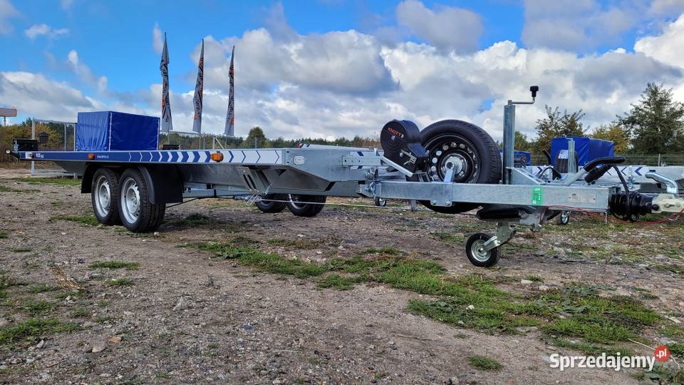 Laweta Lorries 5x21m 3500DMC 13 uchylna raty pełny VAT wielkopolskie Piła