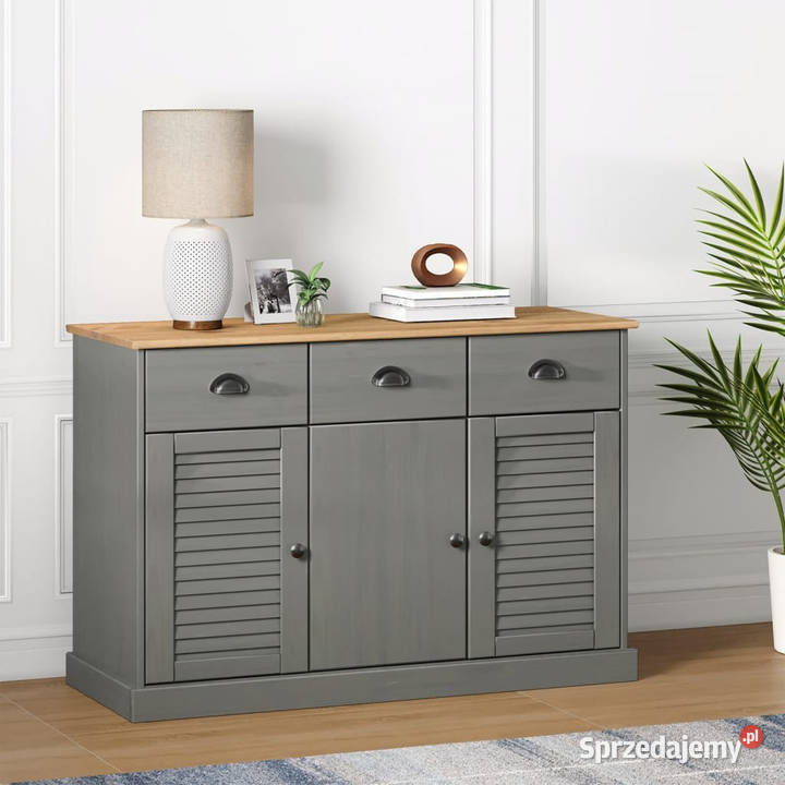 Szafka z szufladami VIGO 113x40x75 szara lita sprzedam