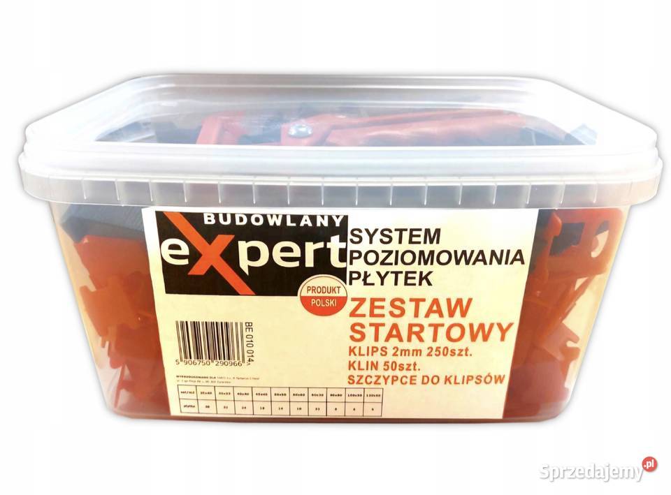 Zestaw do poziomowania płytek Budowlany Expert Zgierz